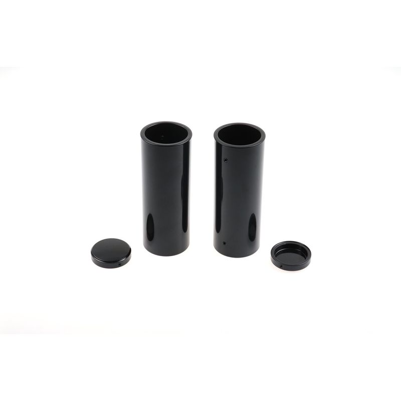 Kåpa gaffelrör Cult-Werk 4 blanksvart HD-BRO105 (4-pack)