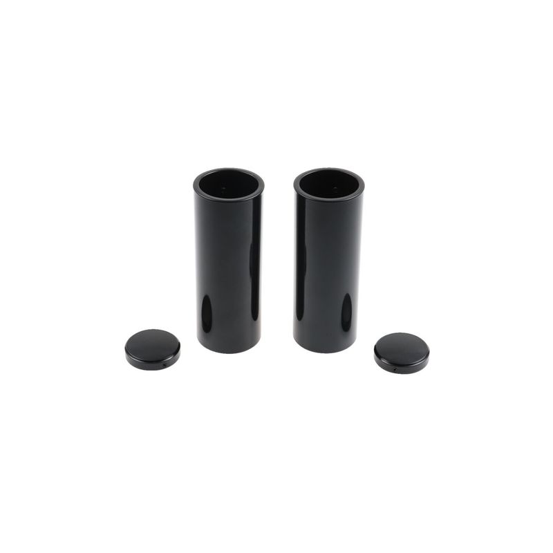 Kåpa gaffelrör Cult-Werk 4 blanksvart HD-BRO105 (4-pack)