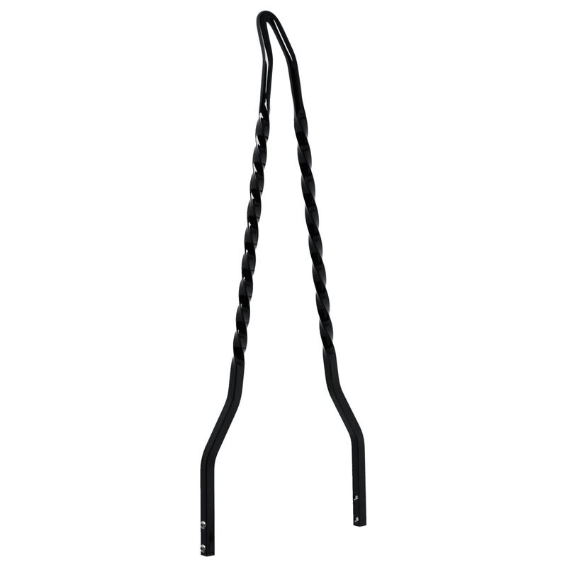 Sissybar Cycle Visions Twisted Stick 30" svart