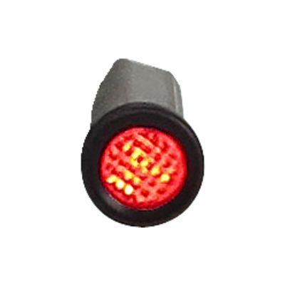 Blinkers MCS 3/8 röd Various H-D models 91-03