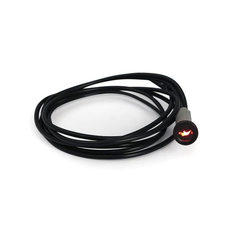 Blinkers MCS oil can 3/8 röd Various H-D models 91-03