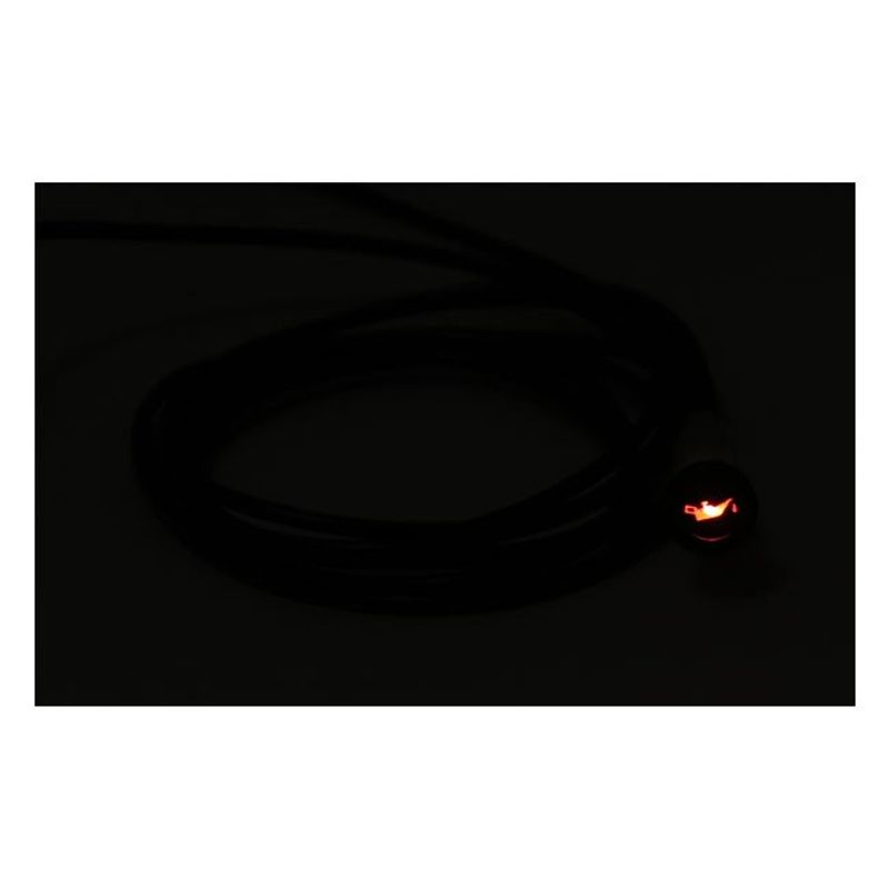 Blinkers MCS oil can 3/8 röd Various H-D models 91-03
