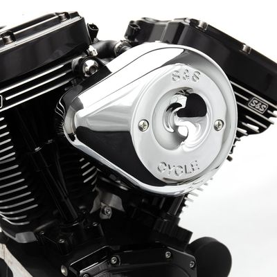 Luftfiltersats S&S 170-0524B krom Softail 18-24