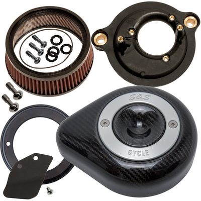 Luftfiltersats S&S 170-0498B kolfiber Softail 18-24