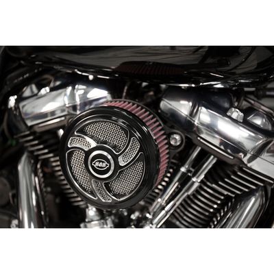 Luftfiltersats S&S 170-0393C Torker svart Softail 18-24