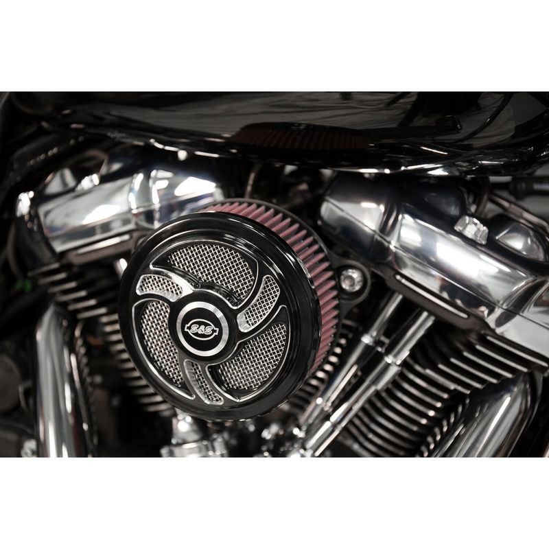 Luftfiltersats S&S 170-0393C Torker svart Softail 18-24