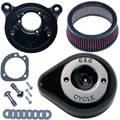 Luftfiltersats S&S 170-0525B svart Softail 18-24