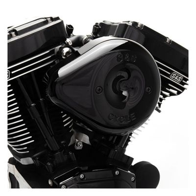 Luftfiltersats S&S 170-0529 svart Softail 00-15