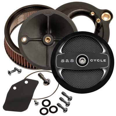 Luftfiltersats S&S 170-0394C Air 1 svart Softail 18-24