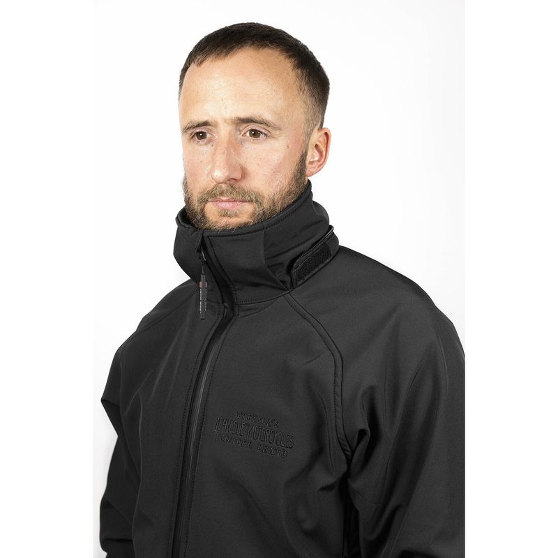 Jacka John Doe Softshell stl M svart