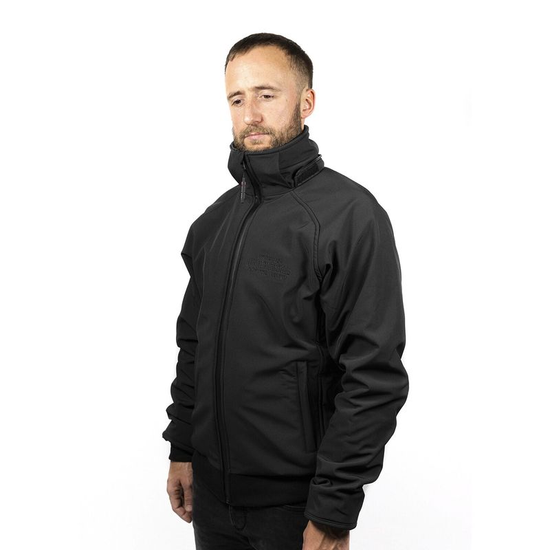 Jacka John Doe Softshell stl S svart