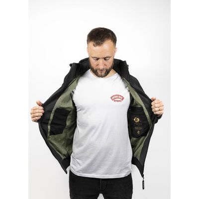 Jacka John Doe Softshell stl S svart