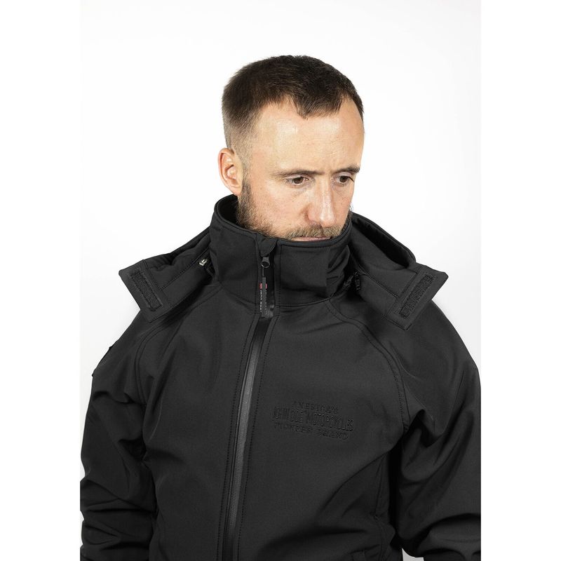 Jacka John Doe Softshell stl M svart