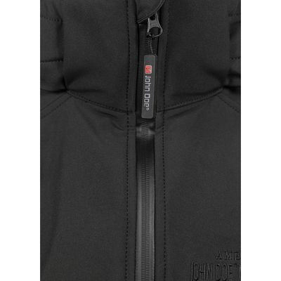 Jacka John Doe Softshell stl M svart