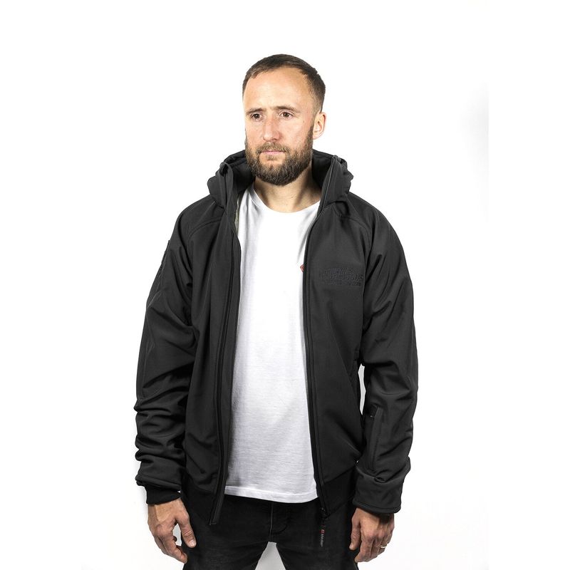 Jacka John Doe Softshell stl S svart