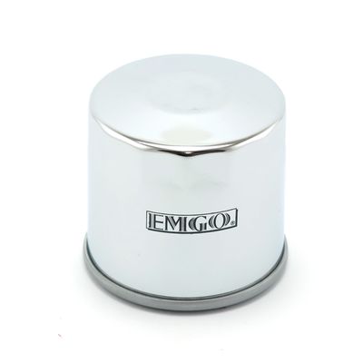 Oljefilter Emgo 10-55670 krom Kawasaki KLV 1000. Suzuki: m.fl.