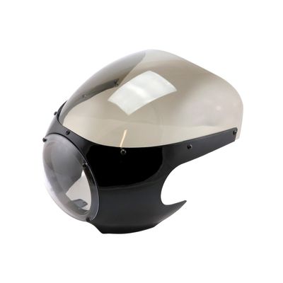 Vindkåpa café racer MCS 5-3/4" strålkastare universal