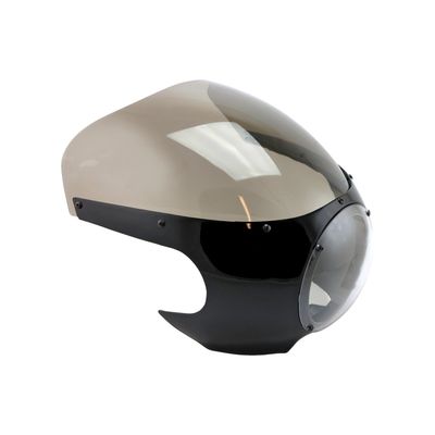 Vindkåpa café racer MCS 5-3/4" strålkastare universal