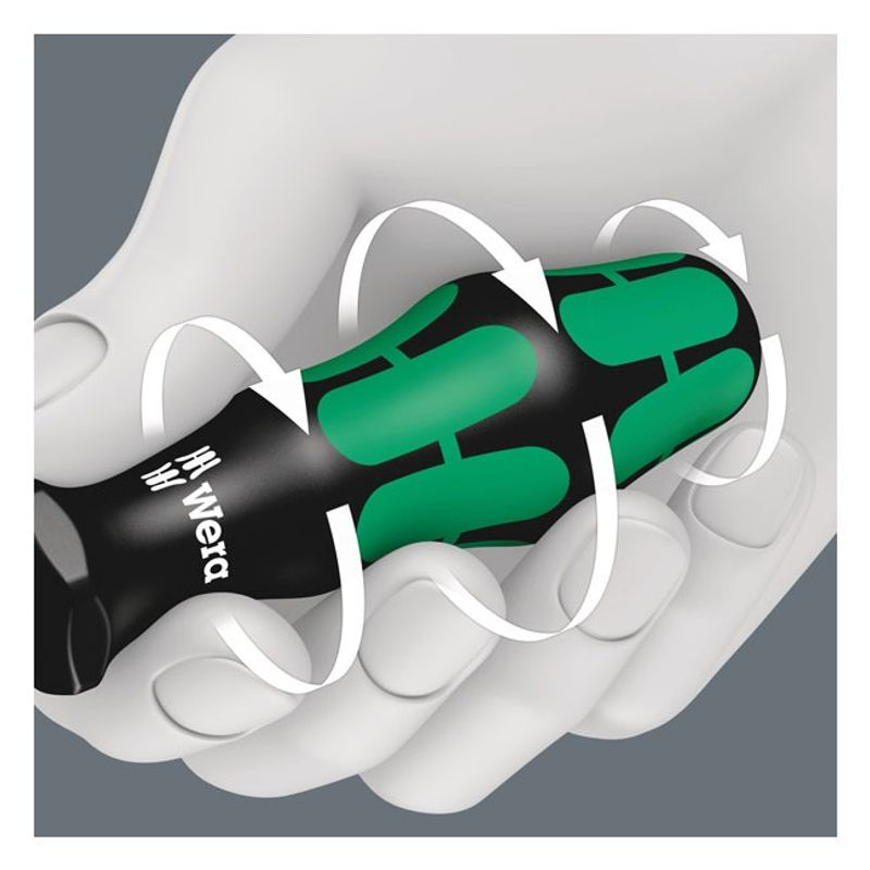 Skruvmejselsats extra lång Wera Kraftform 300 Plus 3 delar (3-pack)