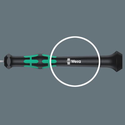 Skruvmejselsats mikro elektronik Wera 6 delar 0.30 1.8 (6-pack)