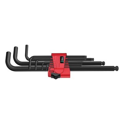 Insexnyckelsats Wera Blacklaser metrisk från 1.5mm (6-pack)