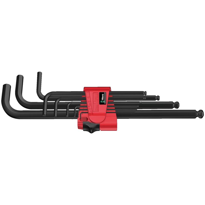 Insexnyckelsats Wera Blacklaser metrisk från 1.5mm (6-pack)
