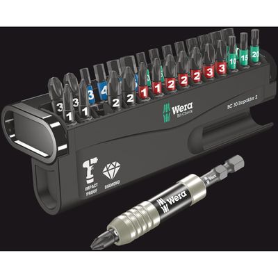 Wera bit-check 30 pcs. kit Impaktor 2