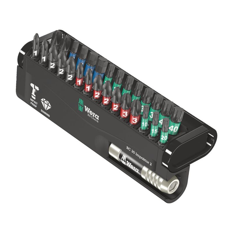 Wera bit-check 30 pcs. kit Impaktor 2