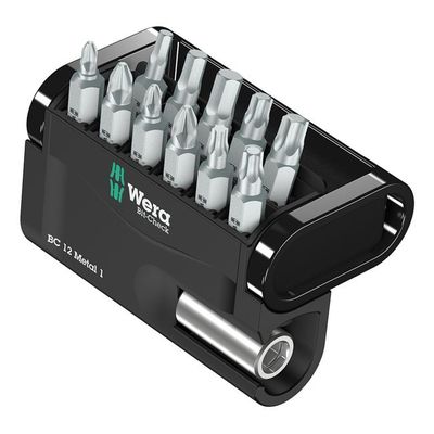 Bitssats med bitshållare Wera 11 delar
