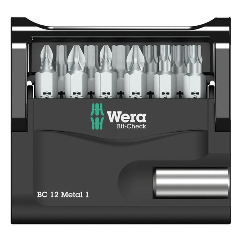 Bitssats med bitshållare Wera 11 delar