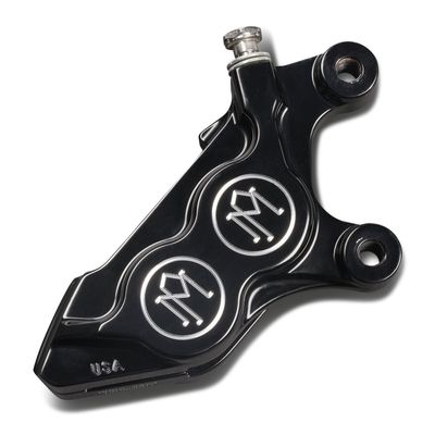 Bromsok fram Performance Machine PM 4 125x 4b höger Softail 15-26 svart