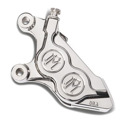 Bromsok fram Performance Machine PM 4 125x 4b vänster krom Softail 15-26