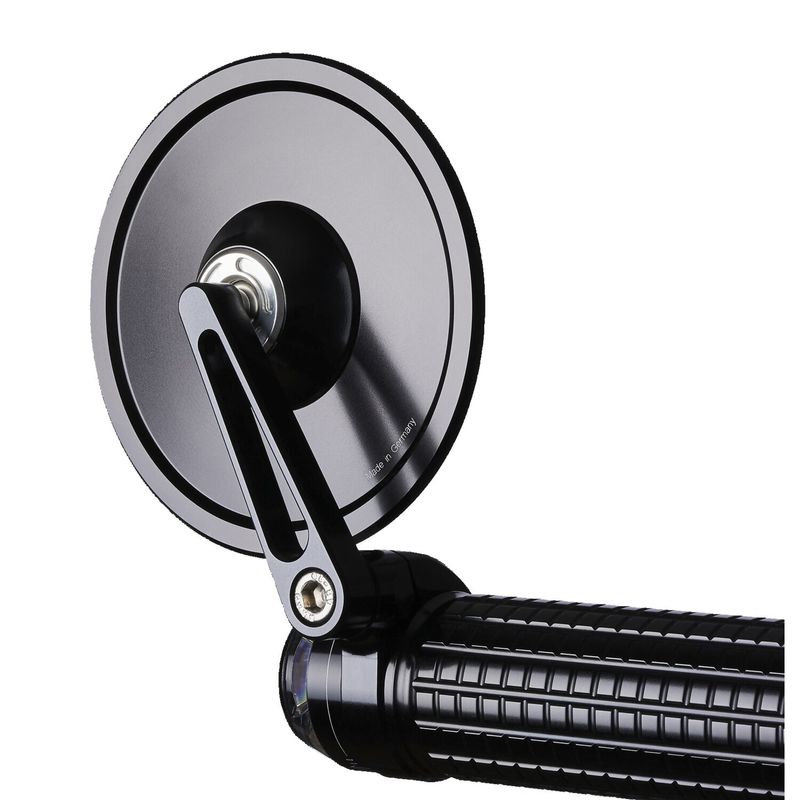 Spegel Motogadget svart for 22mm and 1 inch handlebar