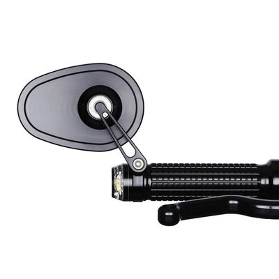 Spegel Motogadget Club 60" svart for 22mm and 1 inch handlebar