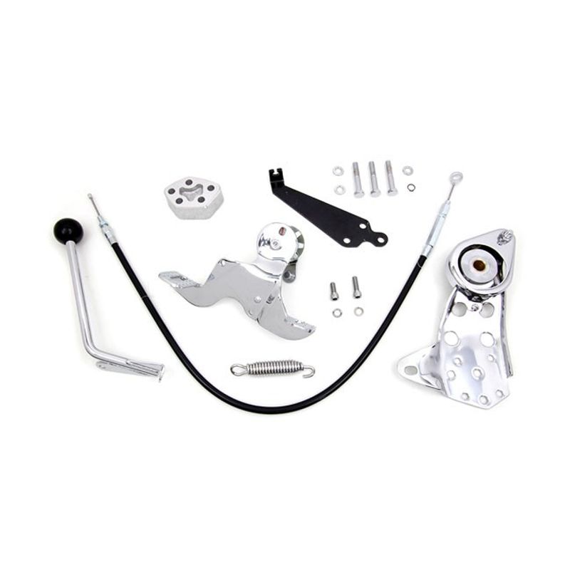 Växelspak MCS Jockey krom FXST Evo Softail without rider