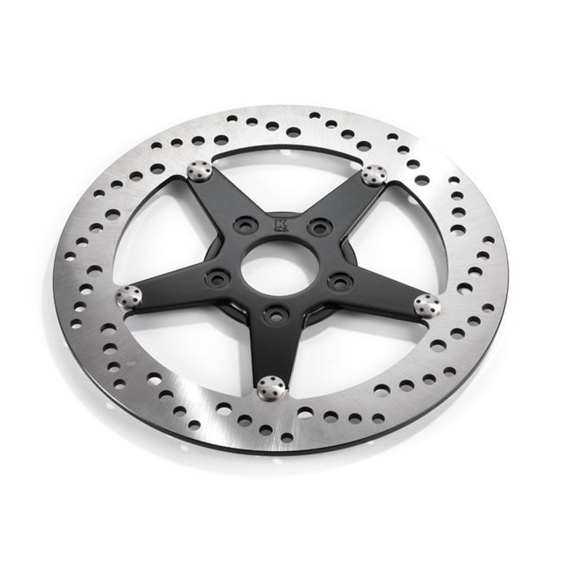 Bromsskiva Kustom Tech K-Tech 11.5 rostfri höger svart Softail 00-25