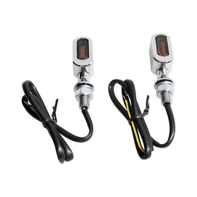 Blinkers MCS Fastline LED universal krom/rökfärgad