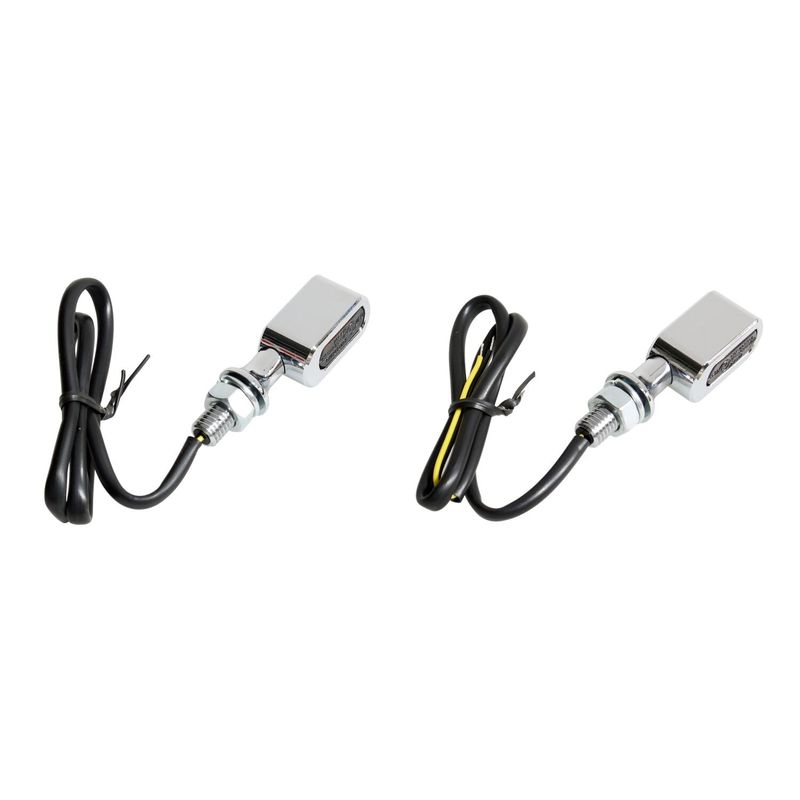 Blinkers MCS Fastline LED universal krom/rökfärgad