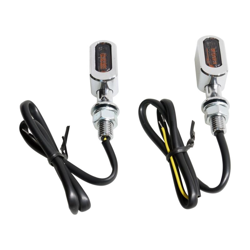 Blinkers MCS Fastline LED universal krom/rökfärgad