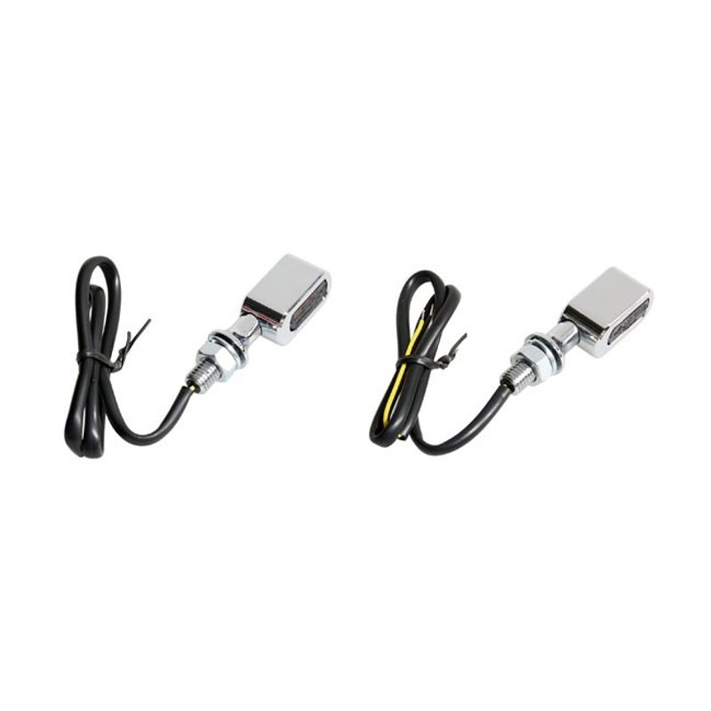 Blinkers baklykta MCS Fastline 3 1 LED krom rökfärgad universal