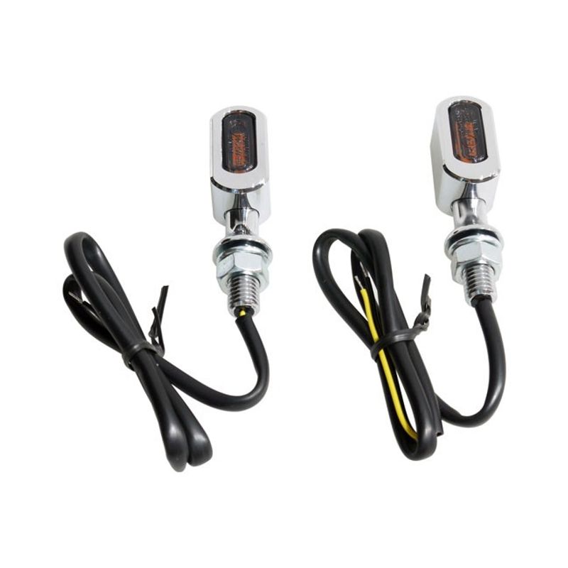 Blinkers baklykta MCS Fastline 3 1 LED krom rökfärgad universal