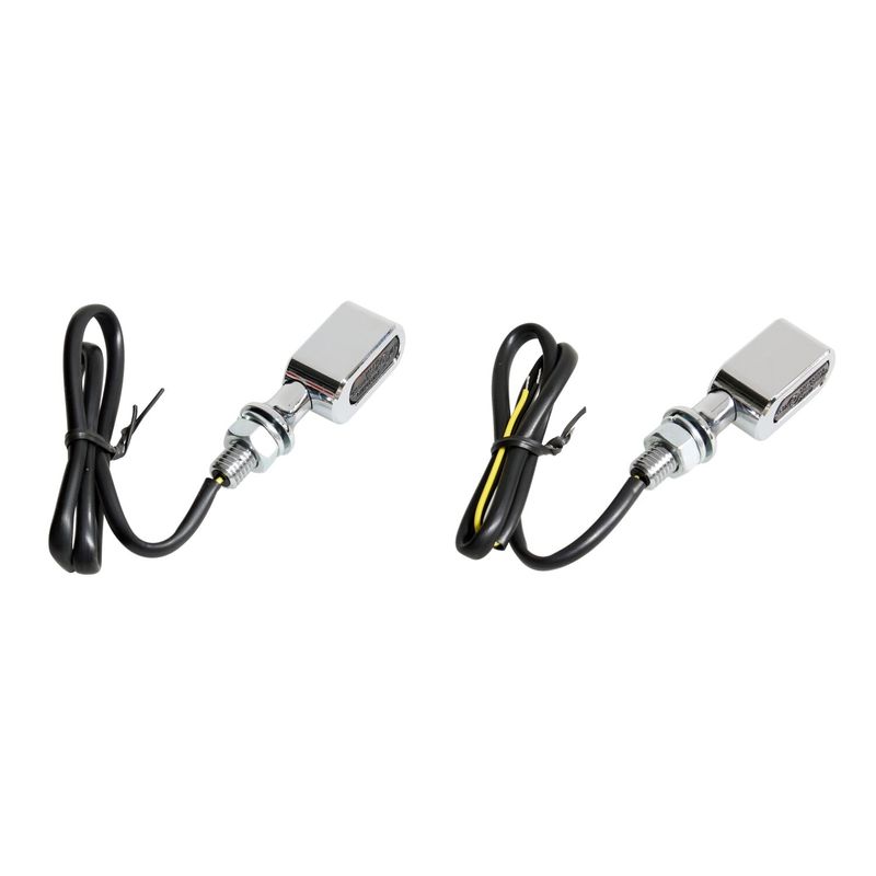 Blinkers baklykta MCS Fastline 3 1 LED krom rökfärgad universal