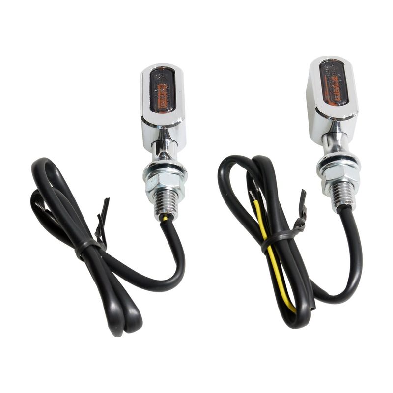Blinkers baklykta MCS Fastline 3 1 LED krom rökfärgad universal