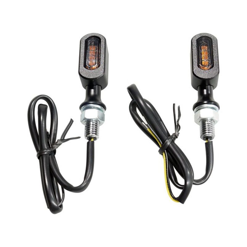 Blinkers baklykta MCS Fastline 3 1 LED svart rökfärgad universal