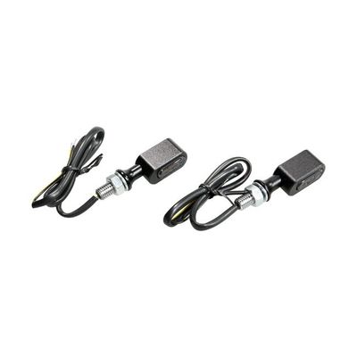 Blinkers MCS Fastline LED universal svart/rökfärgad