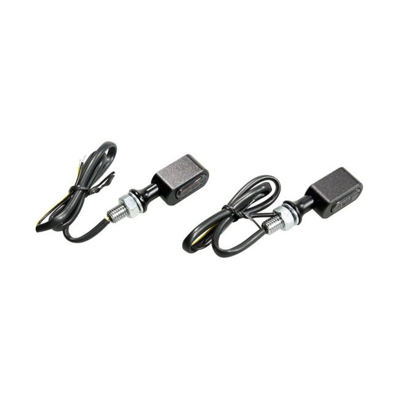 Blinkers MCS Fastline LED universal svart/rökfärgad