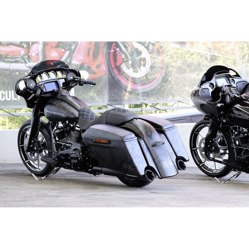 Bakskärm Cult-Werk V2 Custom Touring 14-25 matt