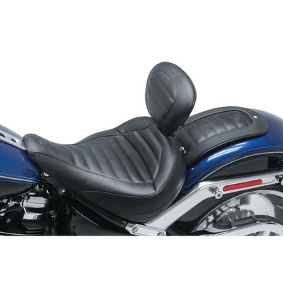 Täcklapp bakskärm Mustang flätad Softail 18-20FLFB Fat Boy 107 m.fl.