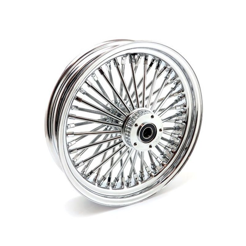 Framhjul MCS 48 16 DF 3.50 FLT/Touring 00-07 krom