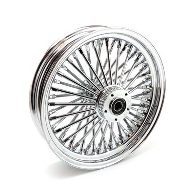 Framhjul MCS 48 16 DF 3.50 FLT/Touring 00-07 krom